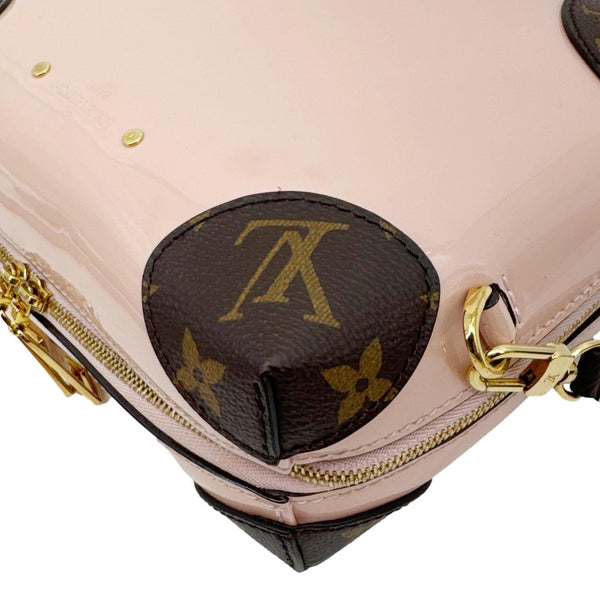 LOUIS VUITTON Venice Patent Miroir Leather Crossbody Bag Rose Ballerine