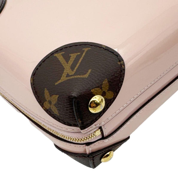LOUIS VUITTON Venice Patent Miroir Leather Crossbody Bag Rose Ballerine