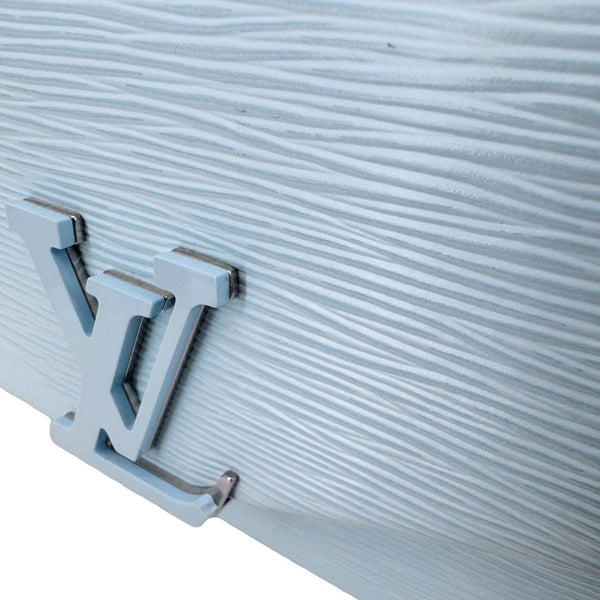 LOUIS VUITTON Grenelle Epi Leather Pochette Crossbody Bag Light Blue