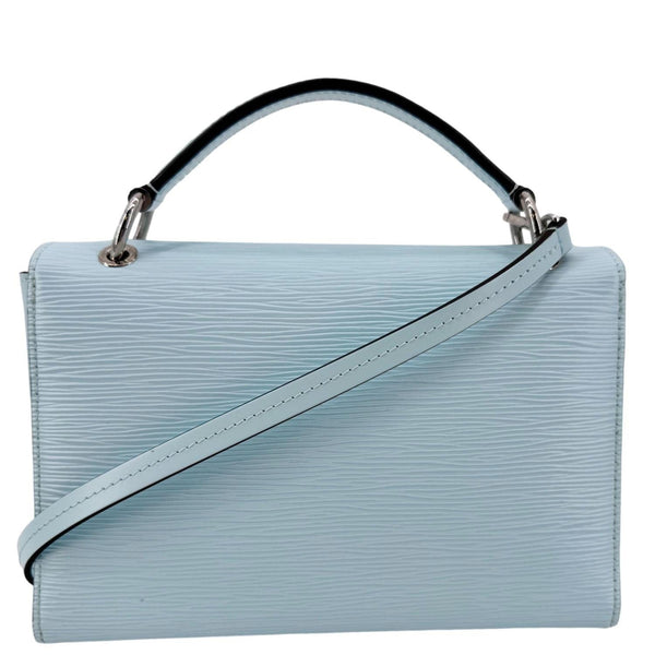 LOUIS VUITTON Grenelle Epi Leather Pochette Crossbody Bag Light Blue