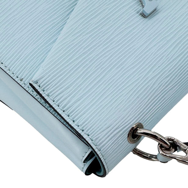 LOUIS VUITTON Grenelle Epi Leather Pochette Crossbody Bag Light Blue