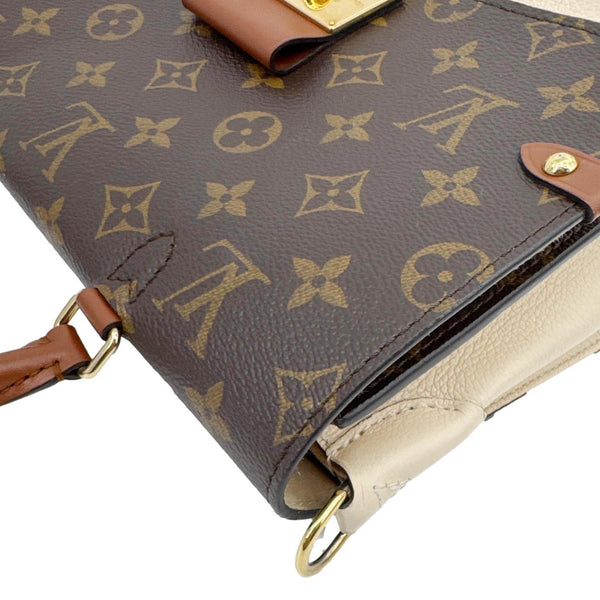 LOUIS VUITTON Vaugirard Monogram Canvas Shoulder Bag Brown