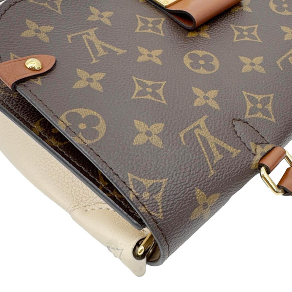 LOUIS VUITTON Vaugirard Monogram Canvas Shoulder Bag Brown