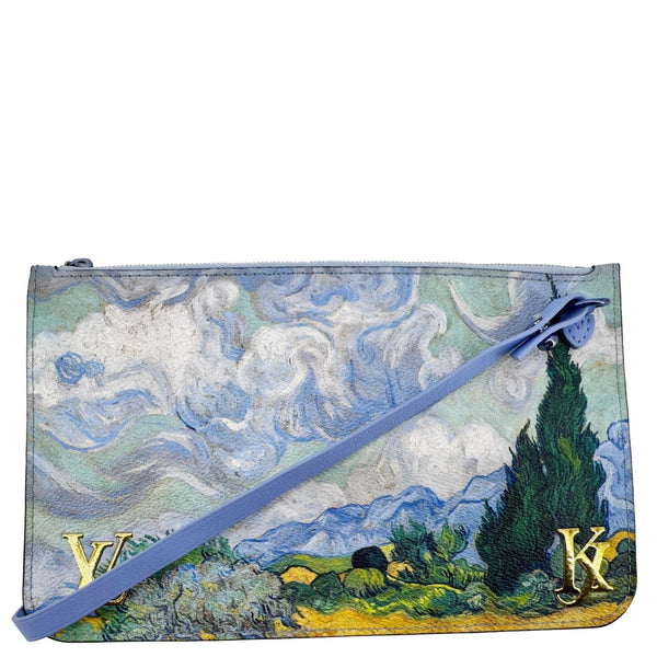 LOUIS VUITTON x Van Gogh Coated Canvas Wristlet Multicolor