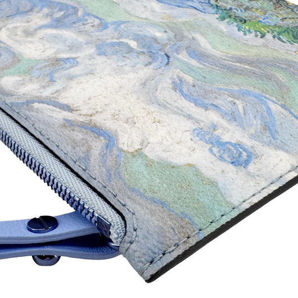 LOUIS VUITTON x Van Gogh Coated Canvas Wristlet Multicolor