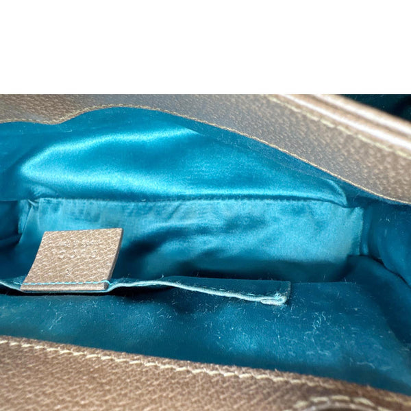 GUCCI Ophidia Small Web GG Supreme Canvas Shoulder Bag Beige 503877