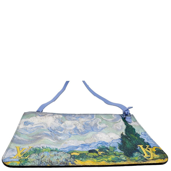 LOUIS VUITTON x Van Gogh Coated Canvas Wristlet Multicolor