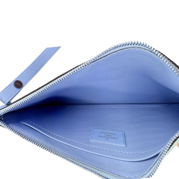 LOUIS VUITTON x Van Gogh Coated Canvas Wristlet Multicolor