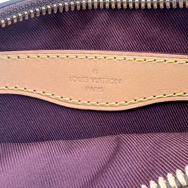 LOUIS VUITTON Boulogne PM Monogram Canvas Shoulder Bag Brown