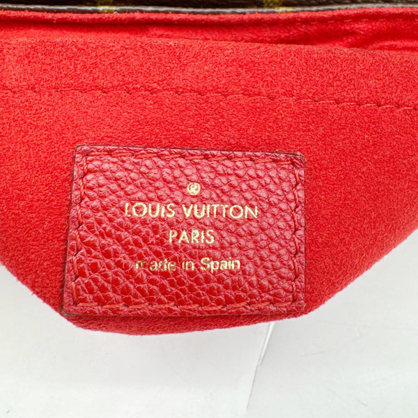 LOUIS VUITTON Saint Placide Monogram Canvas Crossbody Bag Cerise
