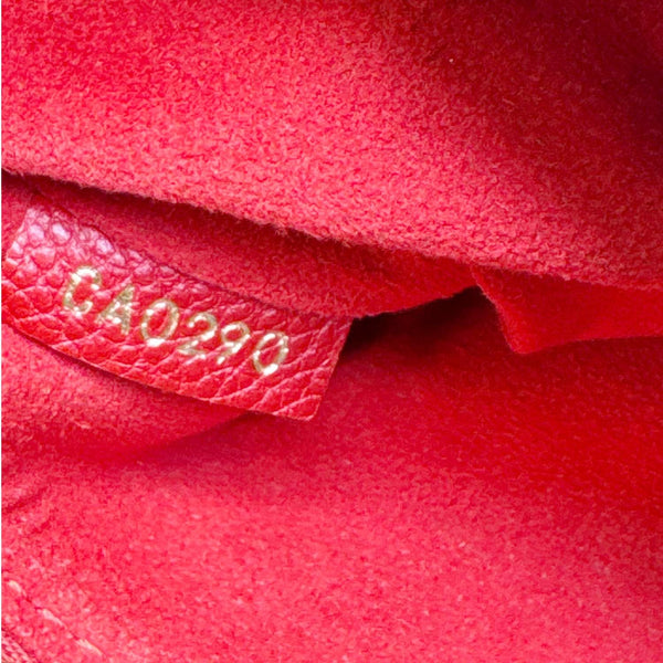 LOUIS VUITTON Saint Placide Monogram Canvas Crossbody Bag Cerise