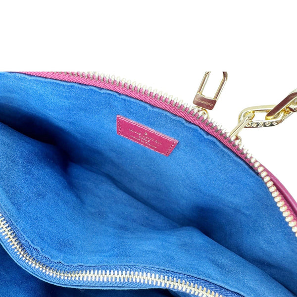 LOUIS VUITTON Coussin PM Monogram Embossed Leather Shoulder Bag Burgundy