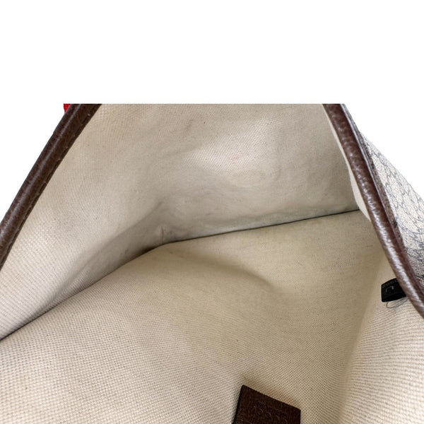 GUCCI Neo Vintage Medium GG Supreme Canvas Messenger Bag Beige 598604