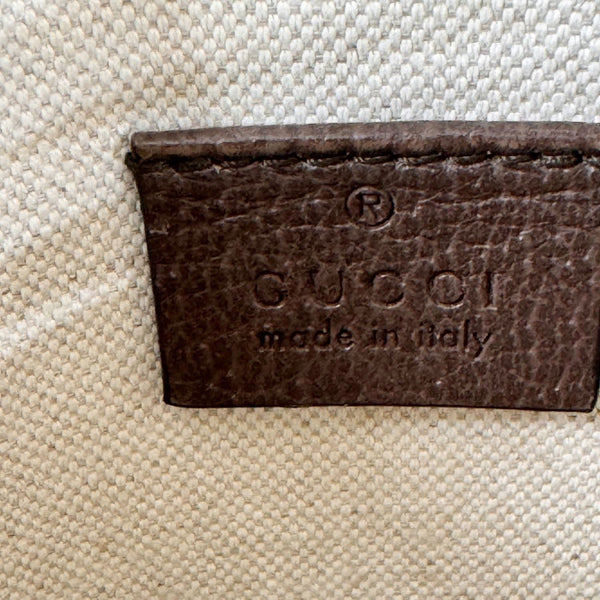 GUCCI Neo Vintage Medium GG Supreme Canvas Messenger Bag Beige 598604