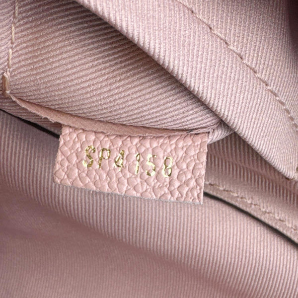 LOUIS VUITTON Blanche BB Empreinte Leather Shoulder Bag Rose Poudre