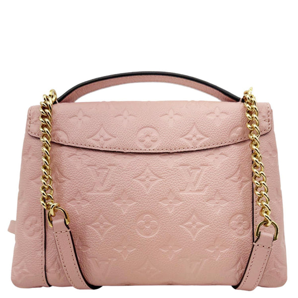 LOUIS VUITTON Blanche BB Empreinte Leather Shoulder Bag Rose Poudre