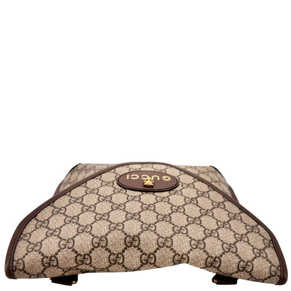 GUCCI Neo Vintage Medium GG Supreme Canvas Messenger Bag Beige 598604