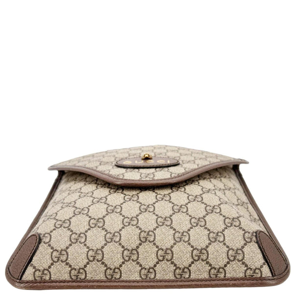 GUCCI Neo Vintage Medium GG Supreme Canvas Messenger Bag Beige 598604