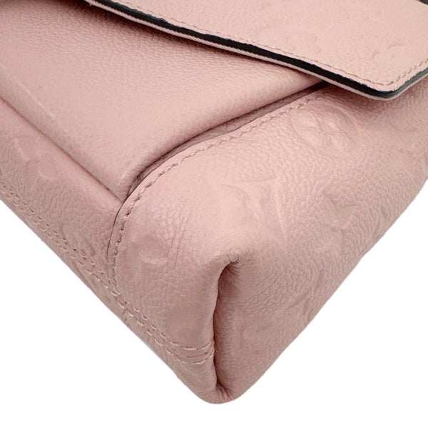 LOUIS VUITTON Blanche BB Empreinte Leather Shoulder Bag Rose Poudre