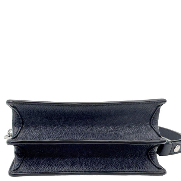 LOUIS VUITTON Dauphine Mini Monogram LV Pop Crossbody Bag Navy Blue