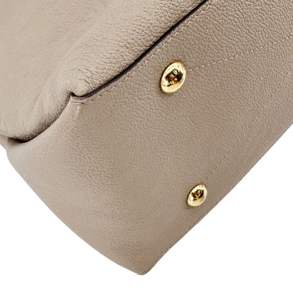 LOUIS VUITTON Maida Monogram Empreinte Leather Hobo Shoulder Bag Dune