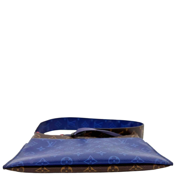 LOUIS VUITTON Outdoor Small Monogram Canvas Pouch Pacific Blue