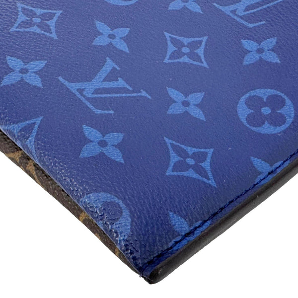 LOUIS VUITTON Outdoor Small Monogram Canvas Pouch Pacific Blue