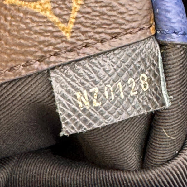 LOUIS VUITTON Outdoor Small Monogram Canvas Pouch Pacific Blue