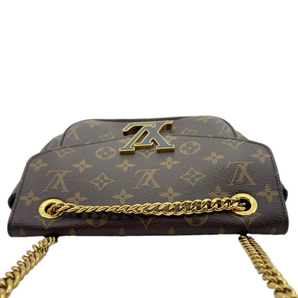 LOUIS VUITTON Passy NM Monogram Canvas Shoulder Bag Brown