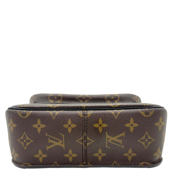 LOUIS VUITTON Passy NM Monogram Canvas Shoulder Bag Brown