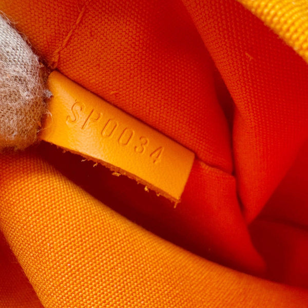 LOUIS VUITTON Speedy 30 Epi Leather Satchel Bag Orange