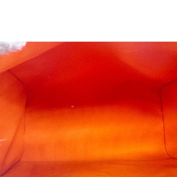 LOUIS VUITTON Speedy 30 Epi Leather Satchel Bag Orange