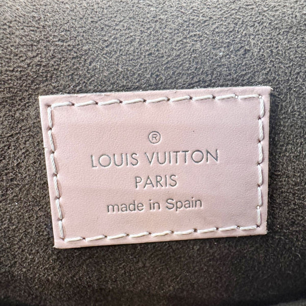 LOUIS VUITTON Cluny BB Epi Leather Top Handle Crossbody Bag Pink