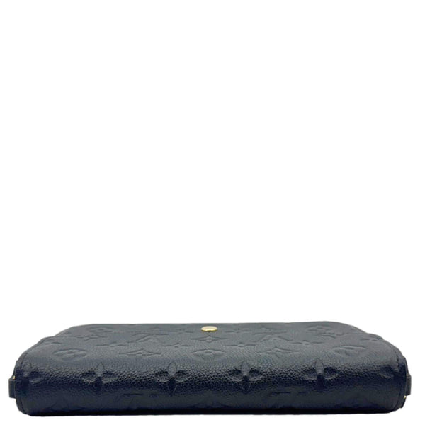 LOUIS VUITTON Felicie Pochette Monogram Empreinte Crossbody Bag Black