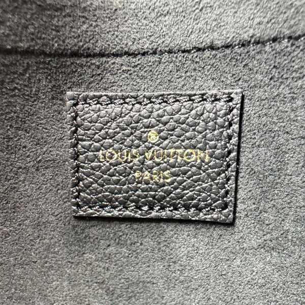 LOUIS VUITTON Felicie Pochette Monogram Empreinte Crossbody Bag Black