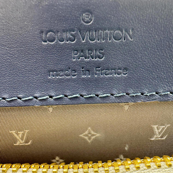 LOUIS VUITTON Suhali Le Fabuleux Leather Satchel Bag Blue