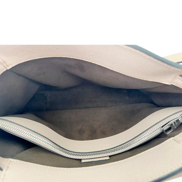 LOUIS VUITTON Sevres Mahina Leather Tote Bag Magnolia