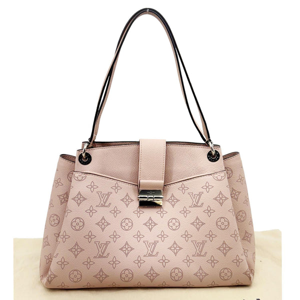 LOUIS VUITTON Sevres Mahina Leather Tote Bag Magnolia