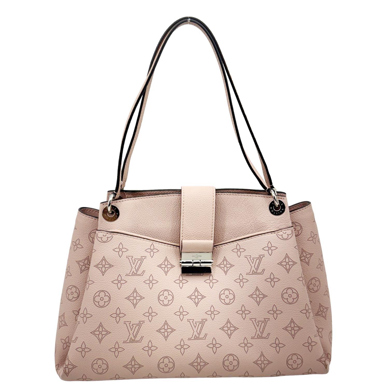 LOUIS VUITTON Sevres Mahina Leather Tote Bag Magnolia