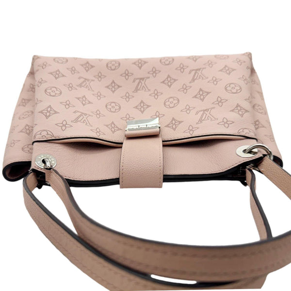 LOUIS VUITTON Sevres Mahina Leather Tote Bag Magnolia
