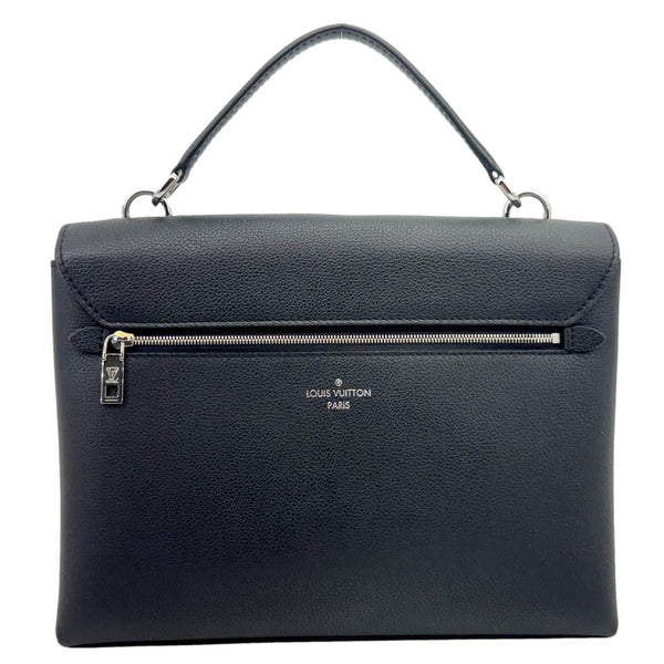 LOUIS VUITTON Mylockme Soft Calfskin Leather Top Handle Shoulder Bag Creme