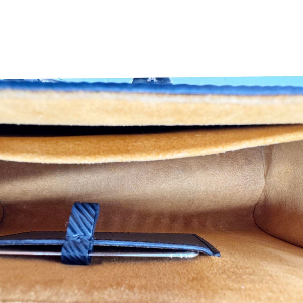 LOUIS VUITTON Twist MM Braided Handle Epi Leather Shoulder Bag Black