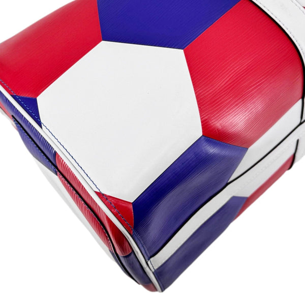 LOUIS VUITTON Keepall 50 FIFA Cup Bandouliere Leather Travel Bag Multicolor