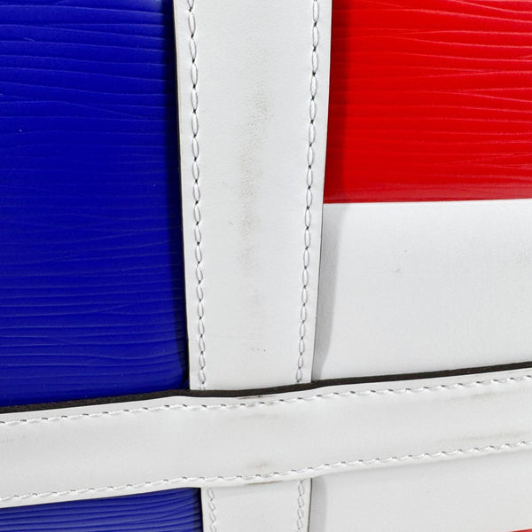 LOUIS VUITTON Keepall 50 FIFA Cup Bandouliere Leather Travel Bag Multicolor