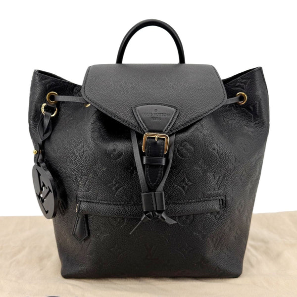 LOUIS VUITTON Montsouris NM PM Monogram Empreinte Backpack Black