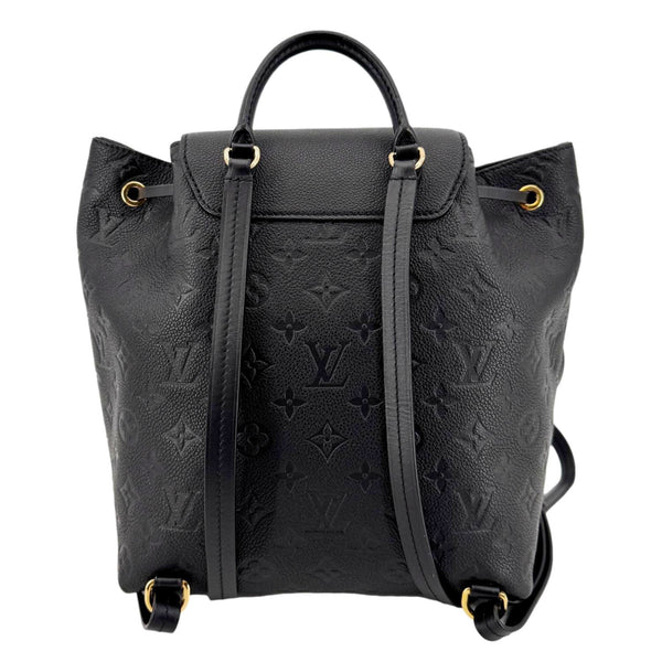 LOUIS VUITTON Montsouris NM PM Monogram Empreinte Backpack Black