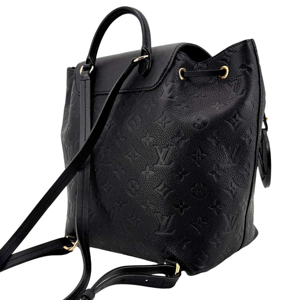 LOUIS VUITTON Montsouris NM PM Monogram Empreinte Backpack Black
