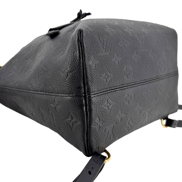 LOUIS VUITTON Montsouris NM PM Monogram Empreinte Backpack Black