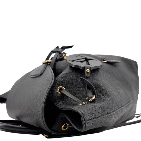 LOUIS VUITTON Montsouris NM PM Monogram Empreinte Backpack Black