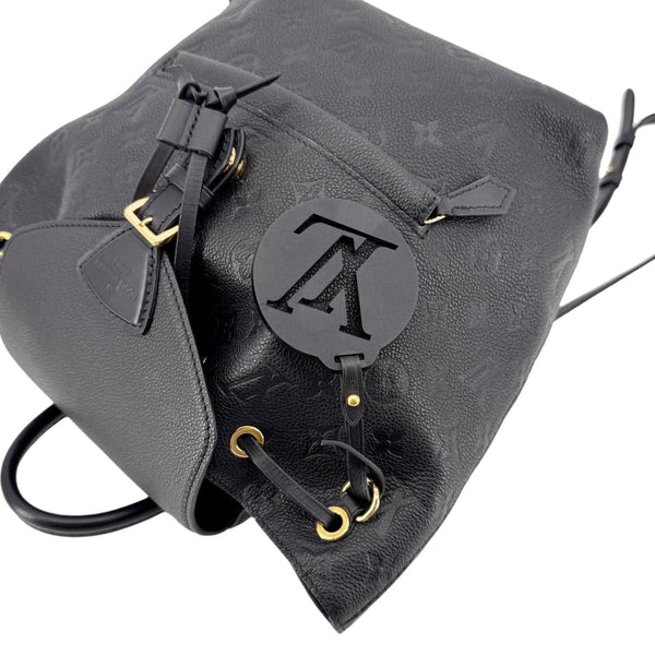 LOUIS VUITTON Montsouris NM PM Monogram Empreinte Backpack Black